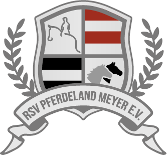 Offizielles Vereinslogo des Reitsportvereins Pferdeland Meyer e.V.